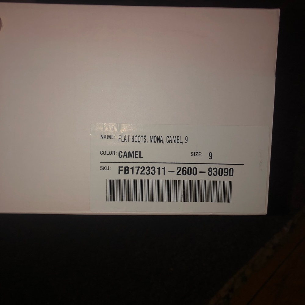 Camel color knee high boots from Justfab